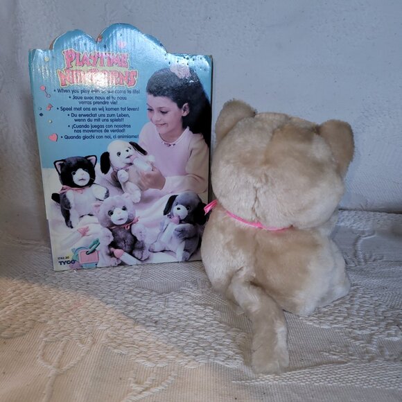 Vintage 1994 Tyco Playtime Kitties Stk # 1728-3 Kitty Kitten Coco WORKS - Picture 5 of 17